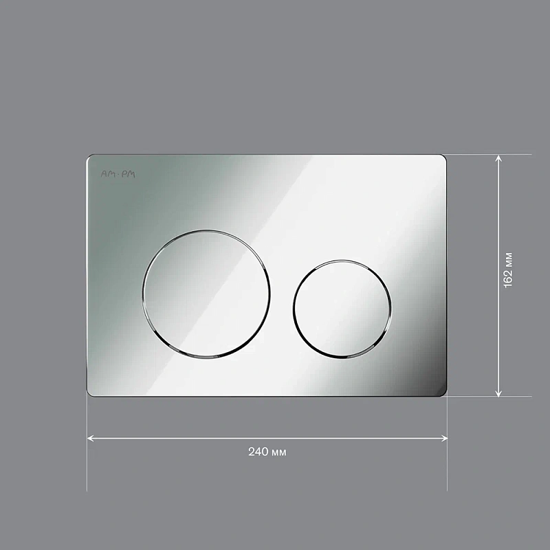Клавиша смыва для инсталляции AM.PM PrimeFit I090151 механическая хром