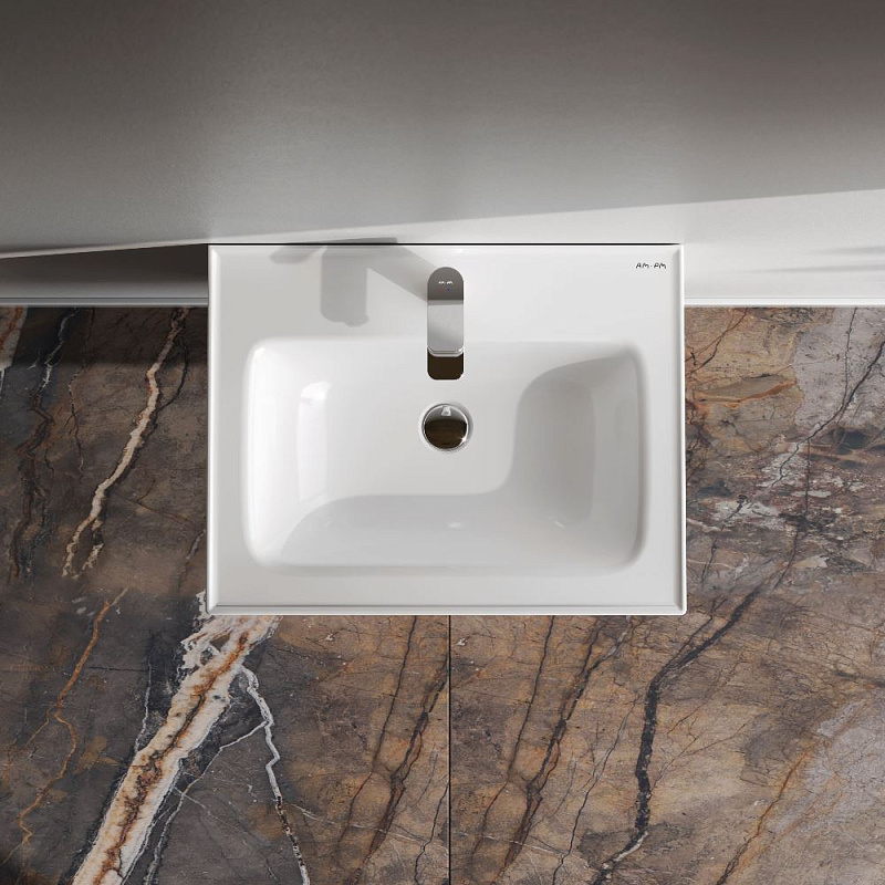 Раковина мебельная 60 AM.PM X-Joy M85AWCC0602WG64 белая встраиваемая