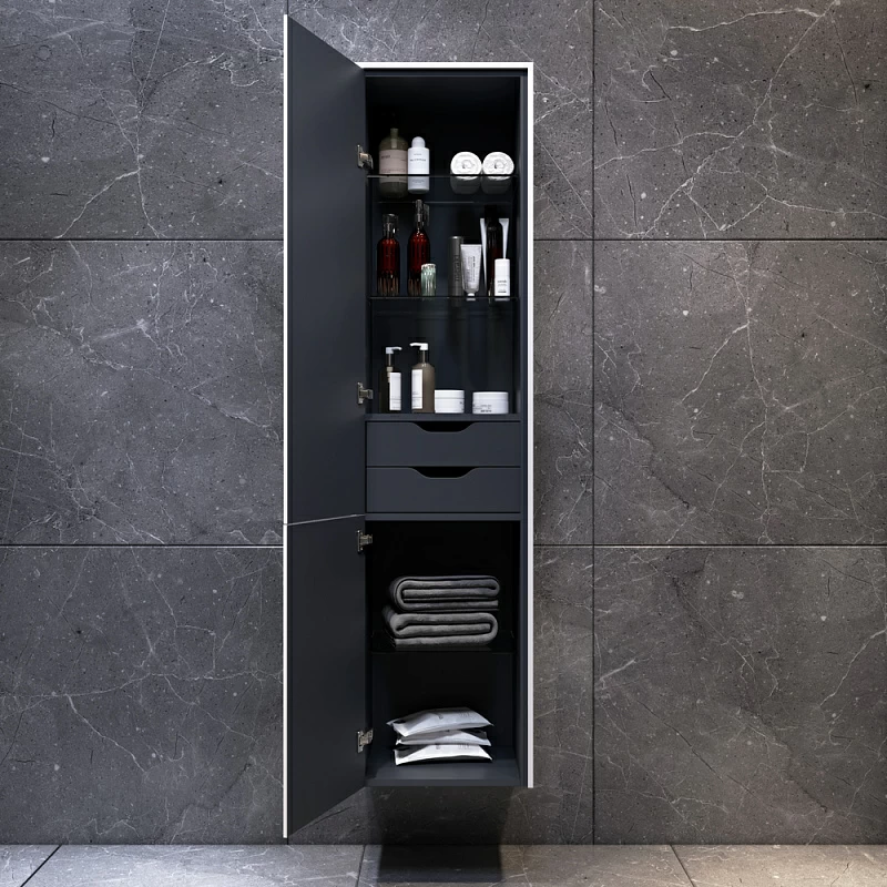 Шкаф-пенал для ванной 40 AM.PM Inspire 2.0 M50ACHX0406WM навесной белый