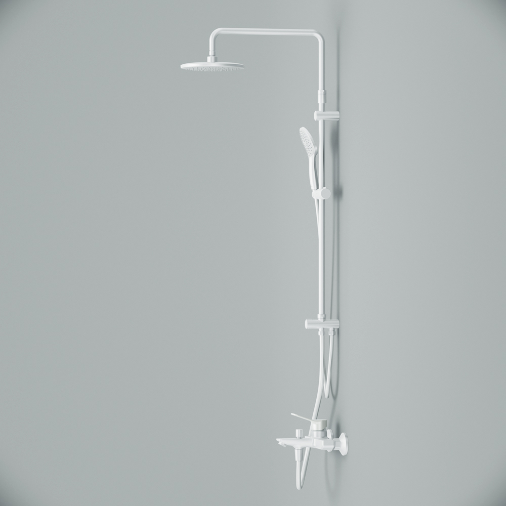 Набор для ванной комнаты 2 в 1 X-Joy F43885A14, белый