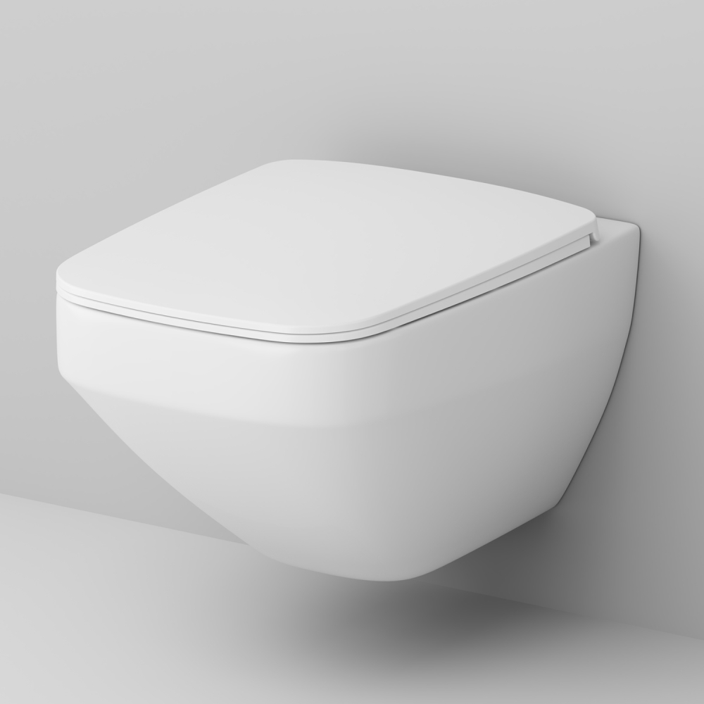 Унитаз подвесной FlashClean с сиденьем микролифт Inspire V2.0 C50A1700SC, Белый глянцевый