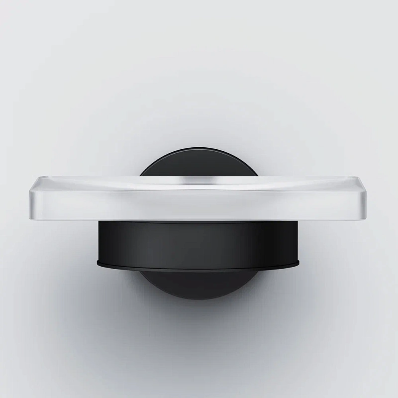 Мыльница стеклянная настенная AM.PM X-Joy A85A34222 черная