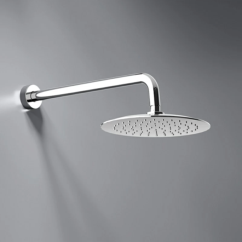 Встраиваемая душевая система Damixa Scandinavian Pure 936530000 хром: тропический верхний душ, ручной душ