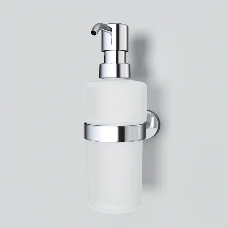 Дозатор для мыла настенный стеклянный AM.PM Sense L A7436900 хром