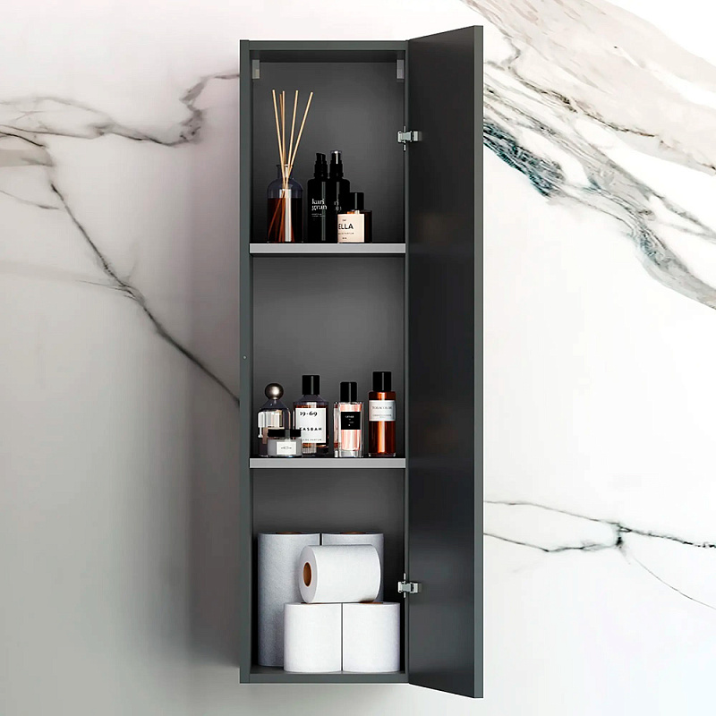 Шкаф-пенал для ванной 35 AM.PM Struktura M9SCHR0356GMVS навесной, под дерево