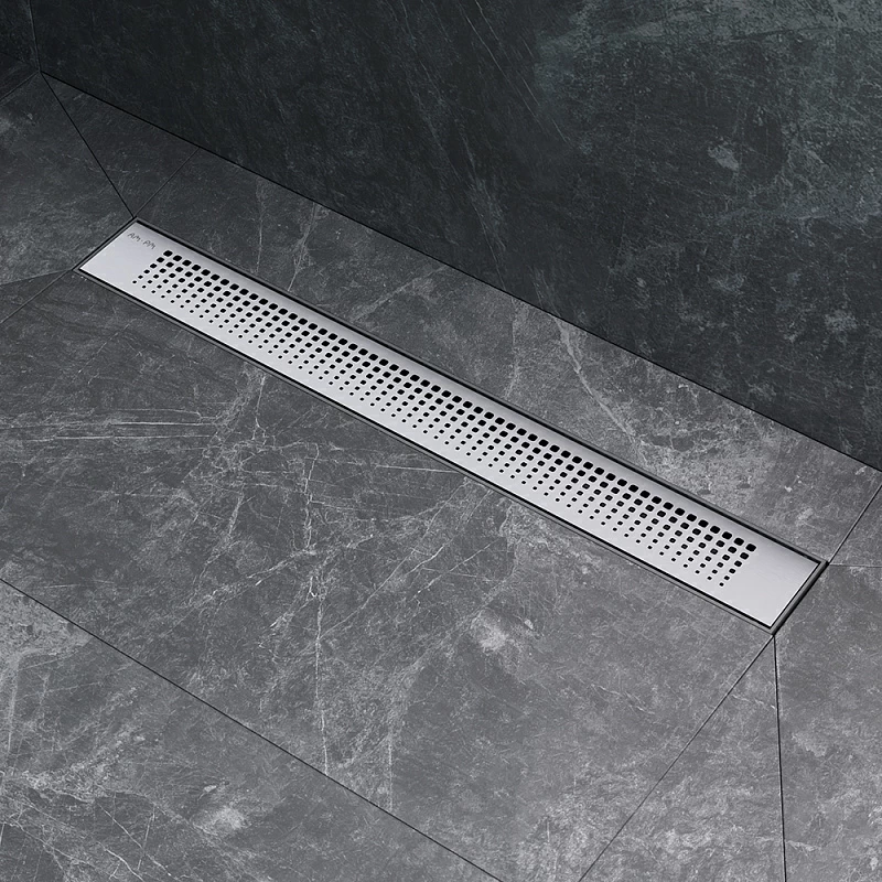 Душевой трап (лоток) 60 AM.PM PrimeFlow W02SC-P11-060-01SB комбинированный затвор со стальной матовой решеткой