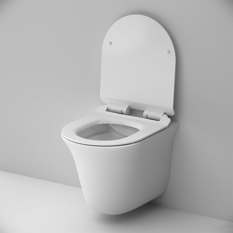 Унитаз подвесной AM.PM Force C9F1700LMSC безободковый с сиденьем микролифт, белый