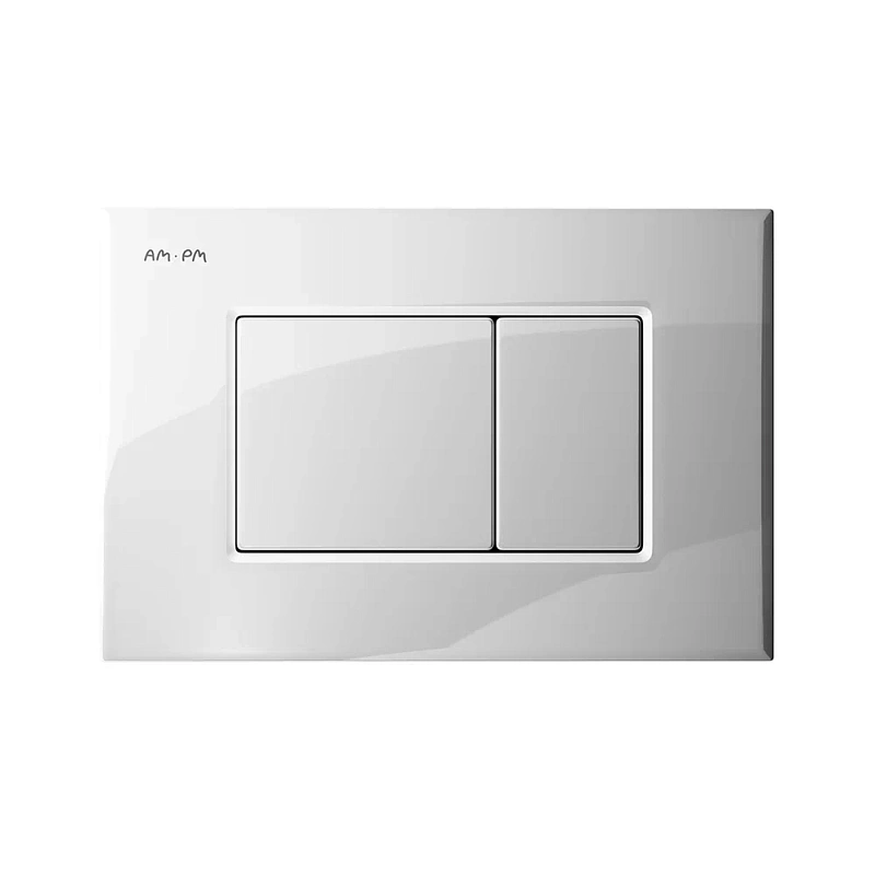 Клавиша смыва для инсталляции AM.PM ProC S I070201 механическая белая глянцевая