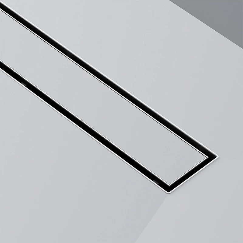 Душевой трап (лоток) 60 AM.PM MasterFlow W01SC-U11-060-04SB комбинированный затвор со стальной матовой решеткой под плитку