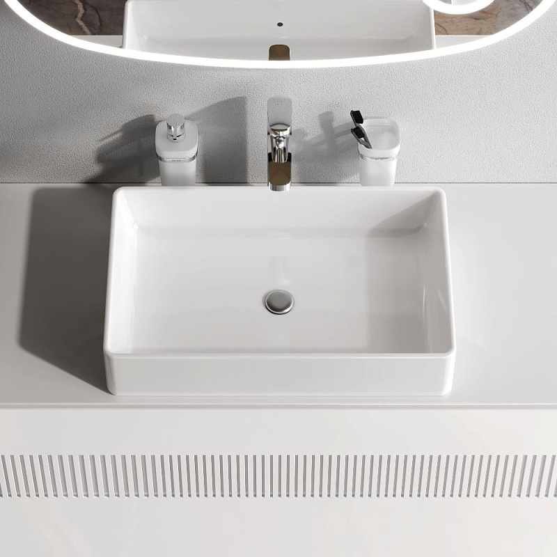 Раковина накладная 60 AM.PM Func M8FWCC10600WG белая