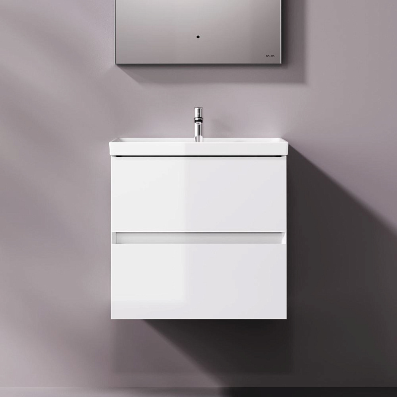 Тумба с раковиной 60 AM.PM Above M9X-FHX0602WG-WCC0600WG подвесная белая глянцевая