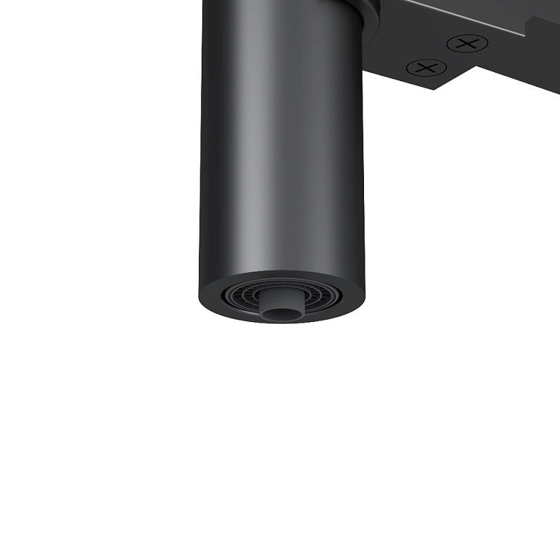 Смеситель для кухни AM.PM Func F8F07822 высокий, черный с каналом для питьевой воды и гибким черным изливом