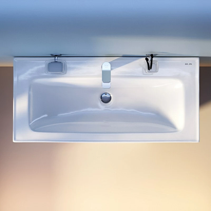 Раковина мебельная 100 AM.PM X-Joy M85AWCC1002WG64 белая встраиваемая