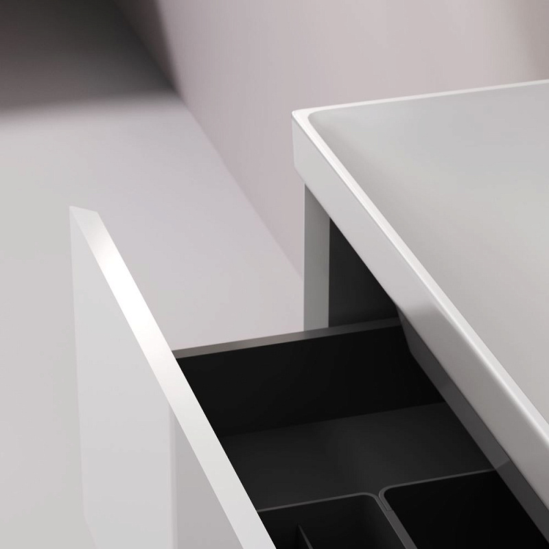 Тумба под раковину 60 AM.PM Above M9XFHX0602WG подвесная белая глянцевая