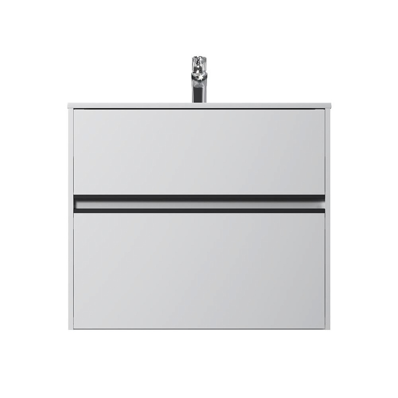 Тумба под раковину 80 AM.PM Sense M7BFUX0802WG подвесная/напольная на ножках, белый глянец