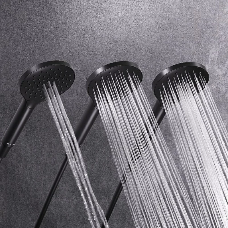 Лейка для душа AM.PM Like F0280022 черная матовая