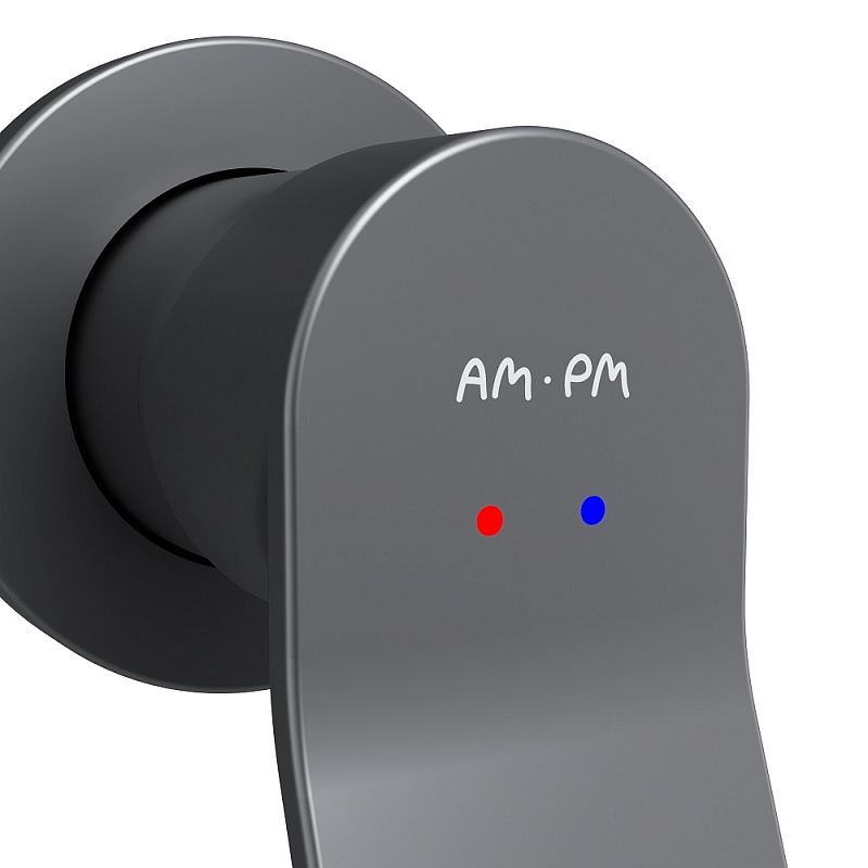 Смеситель для раковины (умывальника) AM.PM X-Joy F85A72622 черный встраиваемый