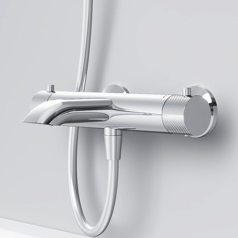 Смеситель для ванны и душа AM.PM Libre F6050000 термостат хром