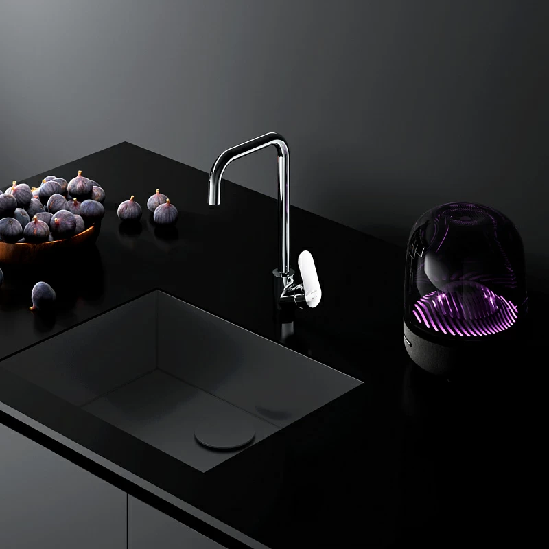 Смеситель для кухни AM.PM Like F8006000 высокий, хром