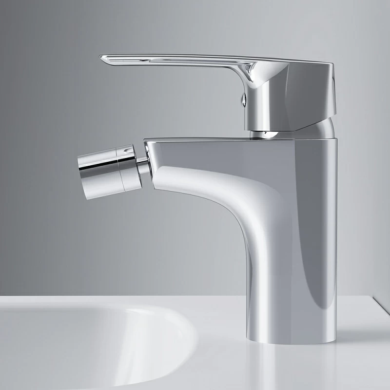 Смеситель для биде AM.PM Gem F90A83100 с донным клапаном, хром