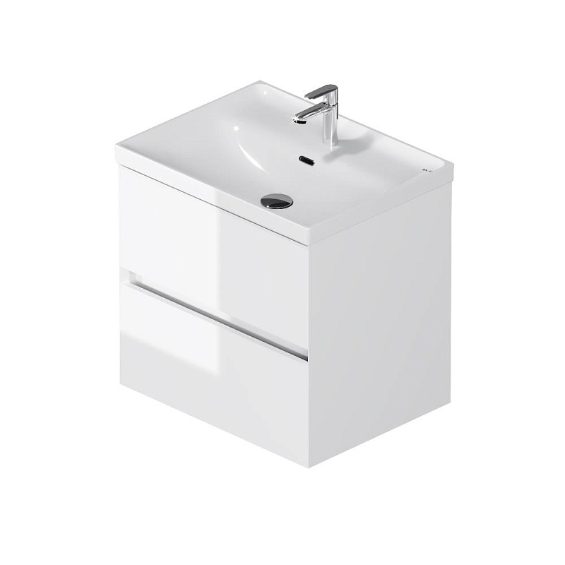 Тумба под раковину 60 AM.PM Above M9XFHX0602WG подвесная белая глянцевая