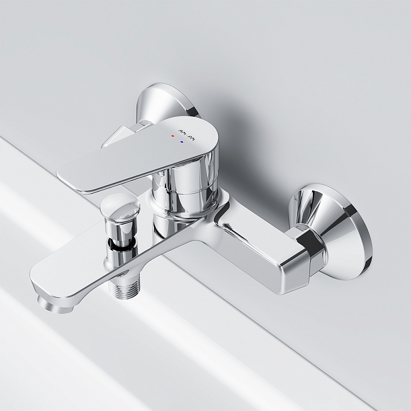 Смеситель для ванны и душа AM.PM Crave F9C10000 хром