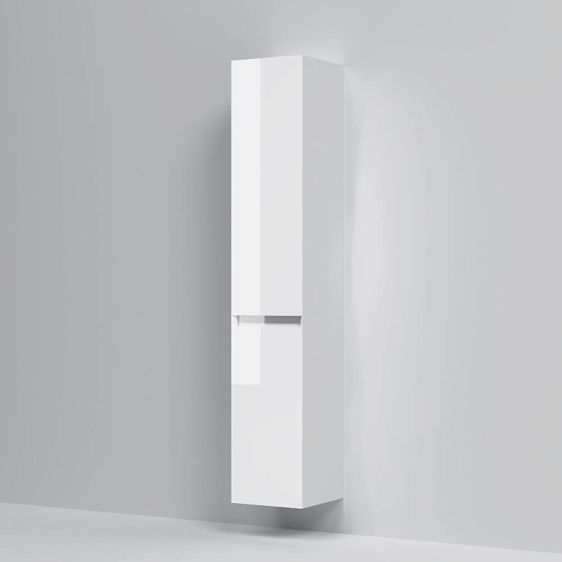 Шкаф-пенал для ванной 35 AM.PM Above M9XCHR0352WG навесной правый белый глянцевый