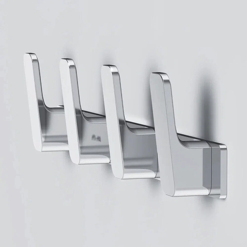 Крючки для полотенец AM.PM Func A8F35900 хром, 4 шт на планке