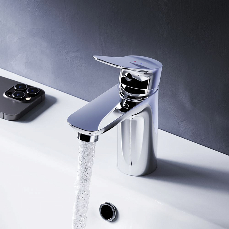 Смеситель для раковины (умывальника) AM.PM Force F9F02200 хром