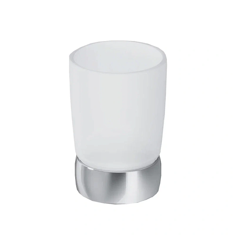 Стакан для зубных щеток AM.PM Sensation A3031300 стеклянный, отдельностоящий, хром
