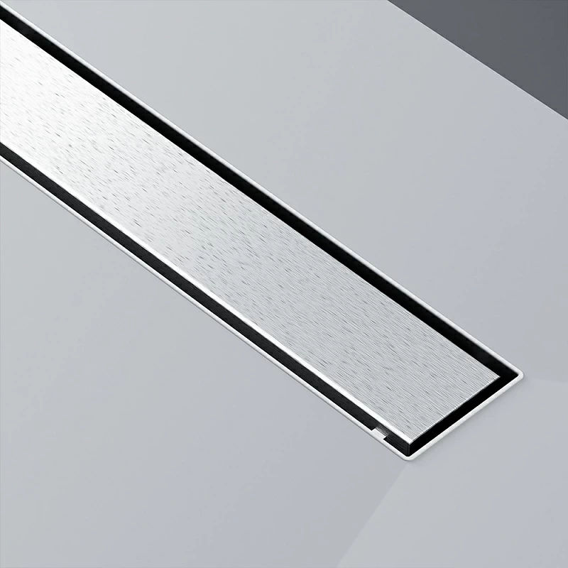 Душевой трап (лоток) 90 AM.PM MasterFlow W01SC-U11-090-04SB комбинированный затвор со стальной матовой решеткой под плитку