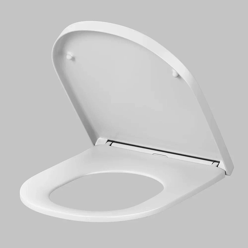Сиденье (крышка) для унитаза AM.PM Inspire C507854WH с микролифтом, дюропласт, белое
