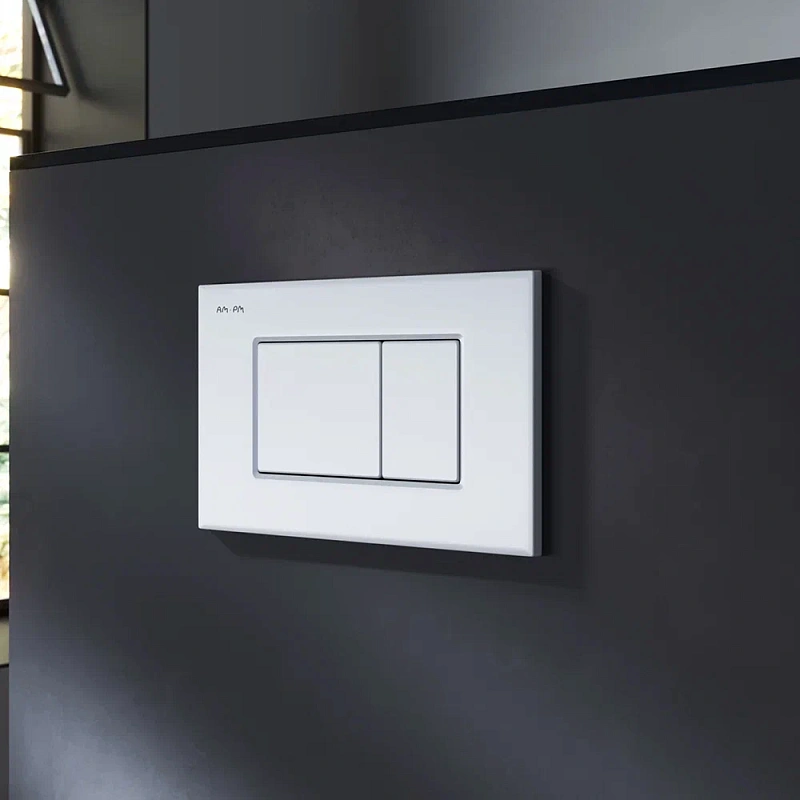 Инсталляция для подвесного унитаза AM.PM PrimeFit I012709.0201 с механ. клавишей S белый глянец