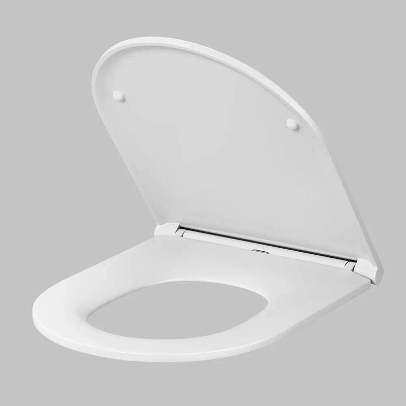 Сиденье (крышка) для унитаза AM.PM Inspire C507853WH с микролифтом, дюропласт, белое