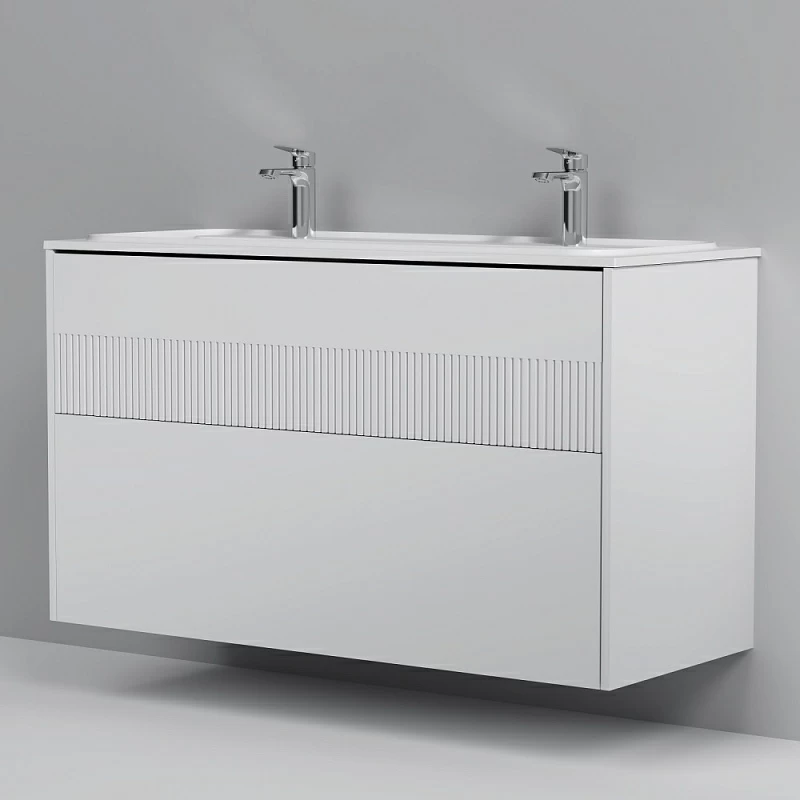 Тумба под раковину 120 AM.PM Func M8FFUX1202WM белая матовая