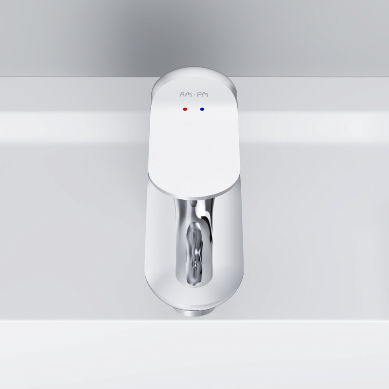 Смеситель для раковины (умывальника) AM.PM Sunny F85C03000 с гигиеническим душем, хром