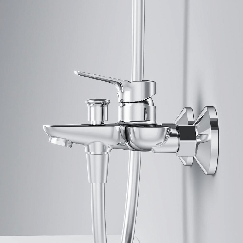 Смеситель для ванны и душа AM.PM Force F9F10000 хром