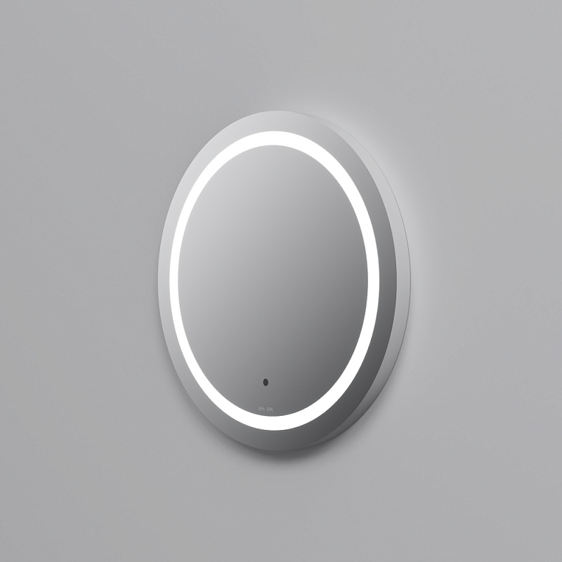 Зеркало с подсветкой в ванную круглое 50 AM.PM X-Joy M85AMOX0501WG сенсорное
