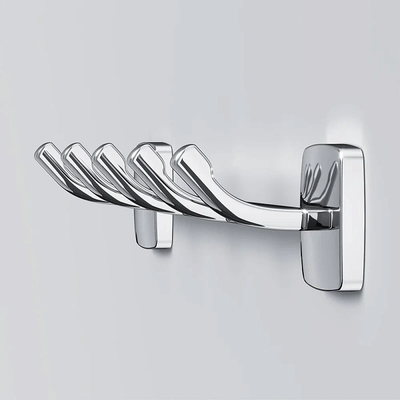 Крючки для полотенец AM.PM Gem A9035900 хром, 5 шт на планке