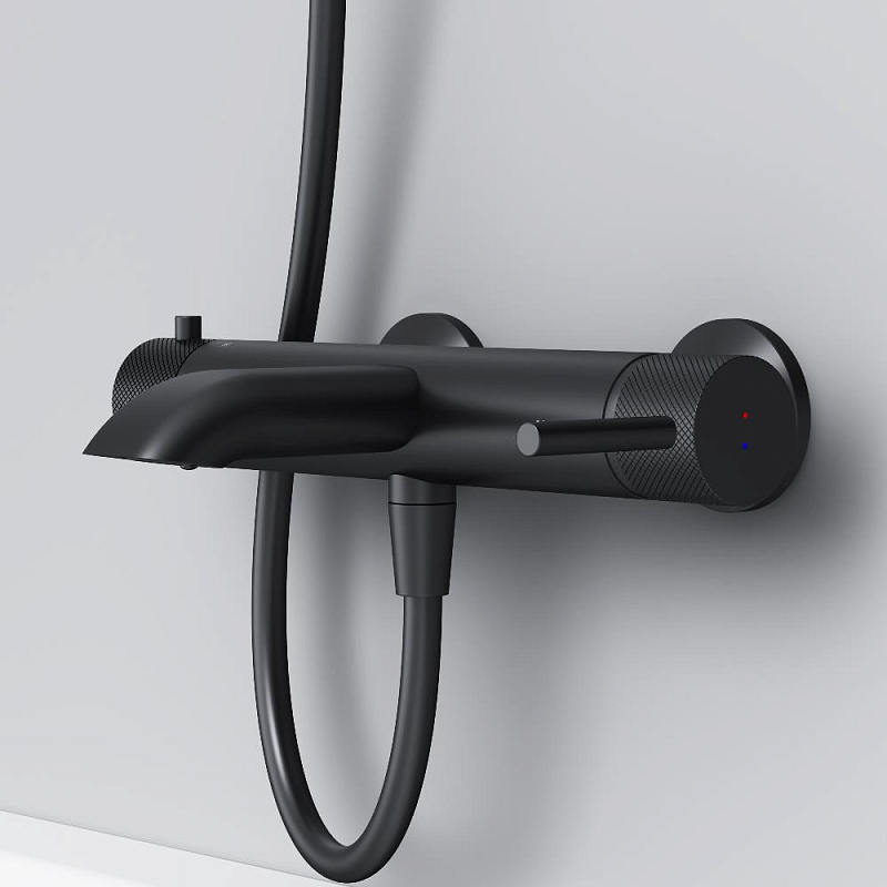 Смеситель для ванны и душа AM.PM Libre F6010022 черный