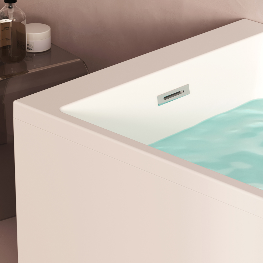 Ванна акриловая 180x80 см Libre W60A-180-080W-A, Белый