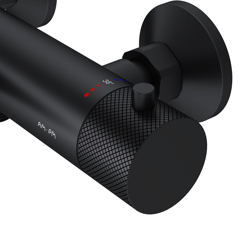 Смеситель для ванны и душа AM.PM Libre F6050022 термостат черный