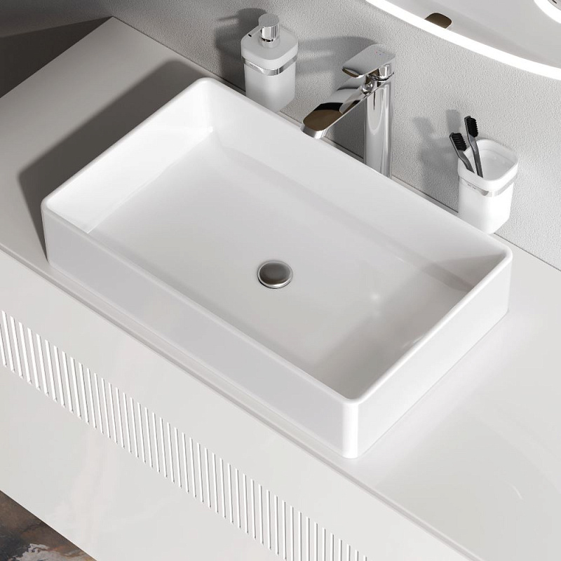 Раковина накладная 60 AM.PM Func M8FWCC10600WG белая