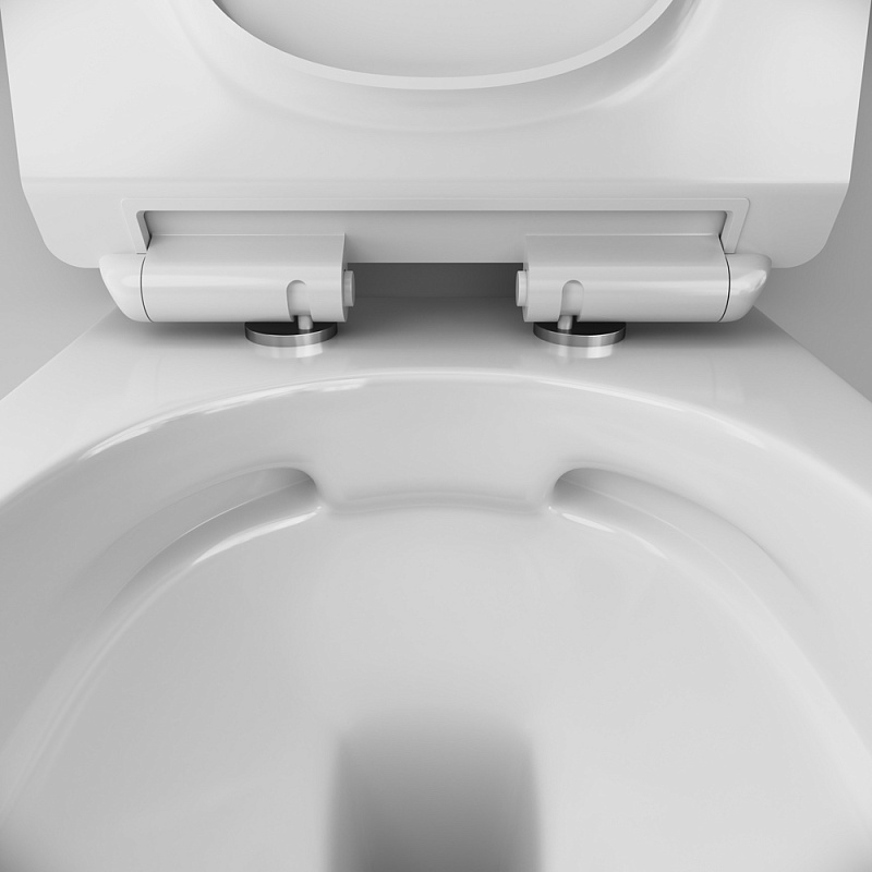 Унитаз подвесной AM.PM Sunny C85C1701SC безободковый с сиденьем микролифт