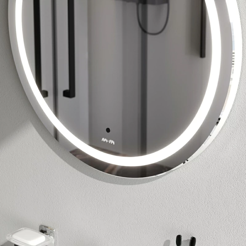 Зеркало с подсветкой в ванную круглое 65 AM.PM X-Joy M85AMOX0651WG сенсорное