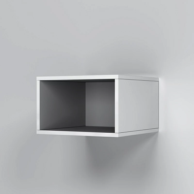 Полка модульная открытая 40 AM.PM Func M8FOH0401WG навесная белый глянец