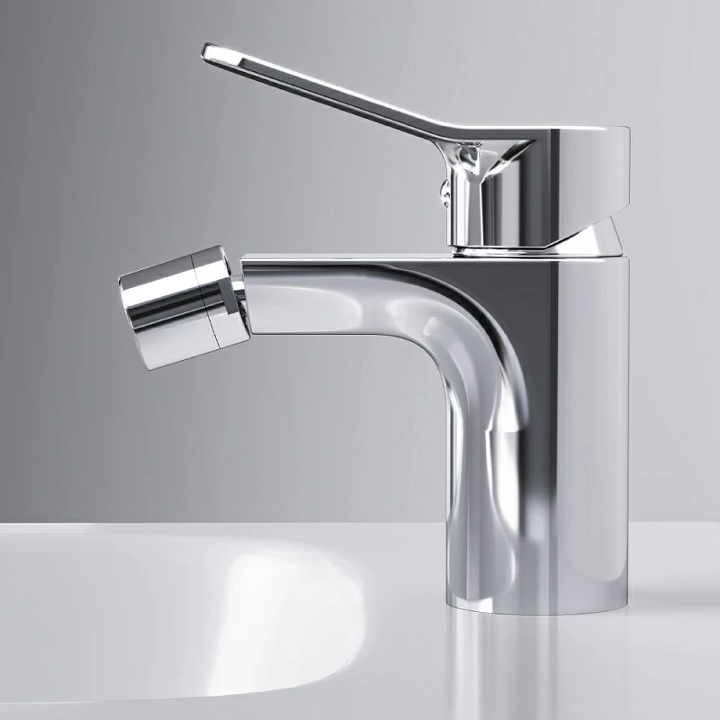 Смеситель для биде AM.PM X-Joy F85A83100 с донным клапаном, хром