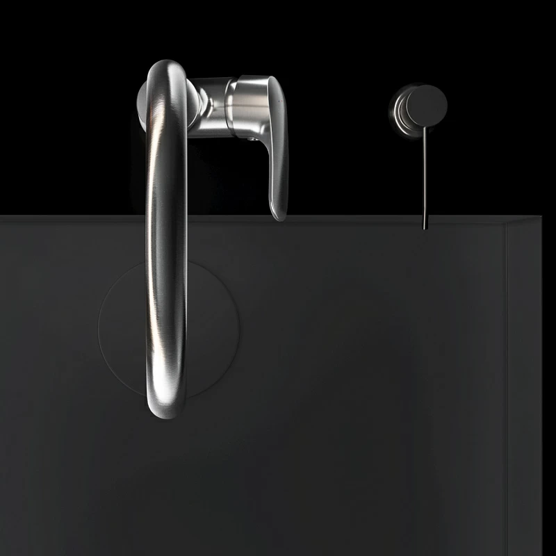 Смеситель для кухни AM.PM Like F8007D11 высокий, сатин + дозатор для моющего средства