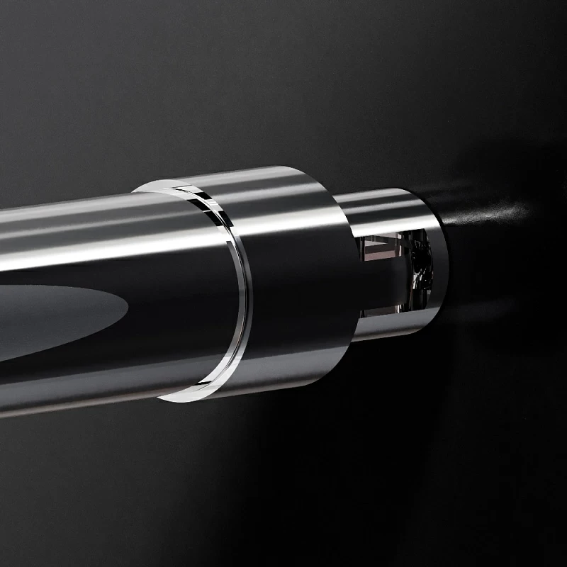 Душевая перегородка 110x195 AM.PM X-Joy W94WI-110-F1-MTE прозрачное стекло, профиль хром