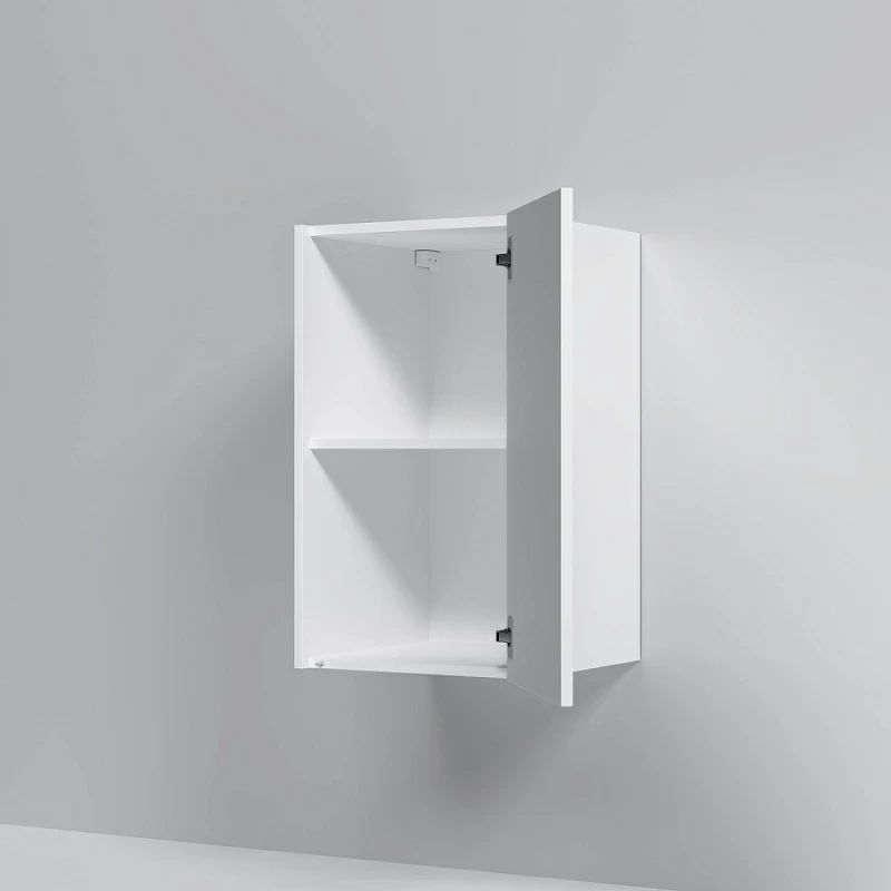 Шкаф с полками 40 AM.PM Func M8FCH0402WM правый белый матовый